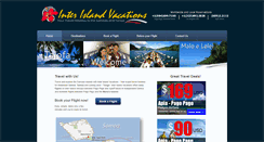 Desktop Screenshot of interislandvacations.com